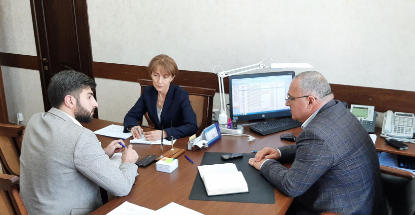 Рабочая   встреча   с   представителем   Карачаево-Черкесского   государственного   университета   имени   У.Д. Алиева